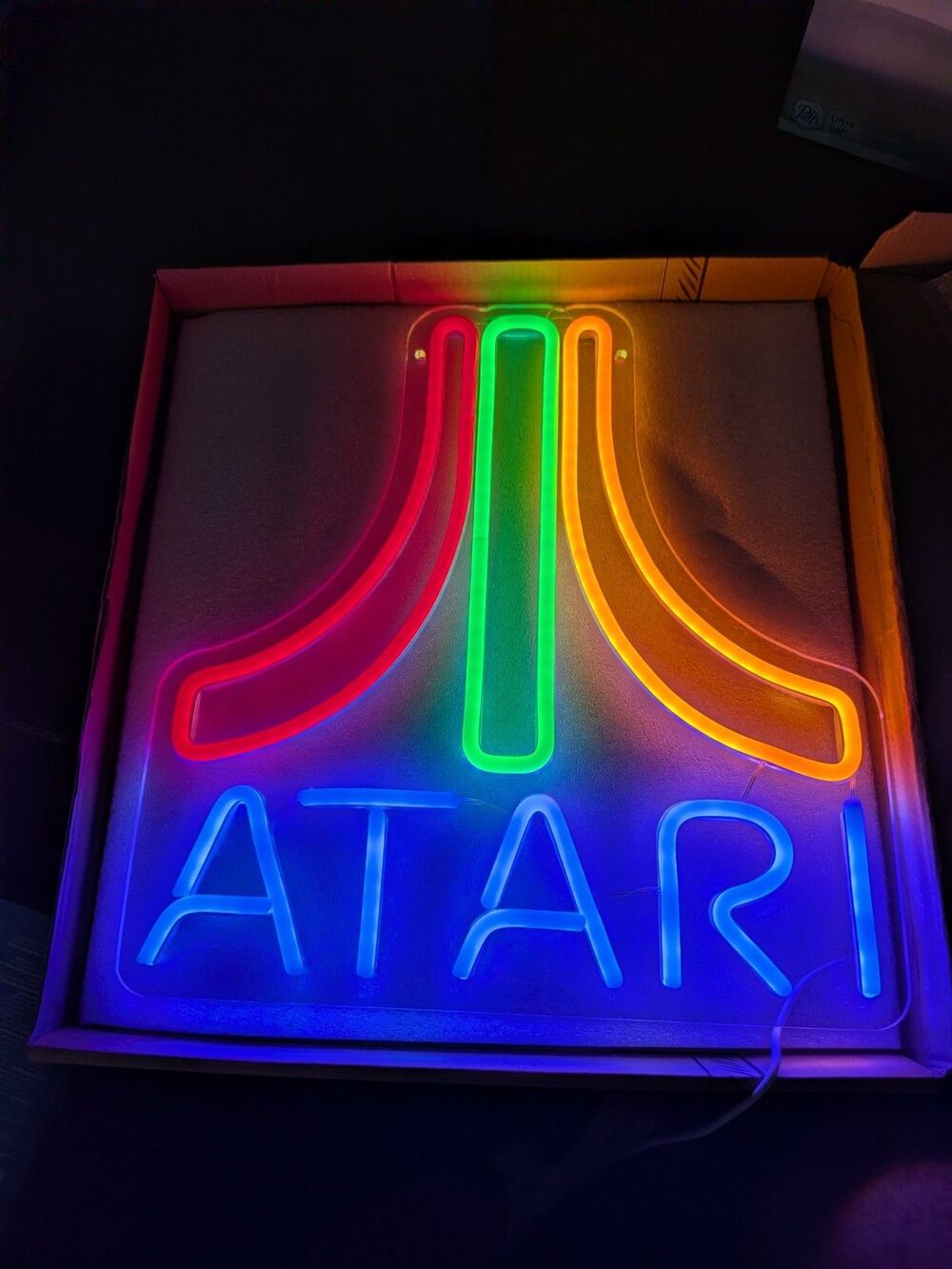 Atari Gaming Logo LED Neon Sign
